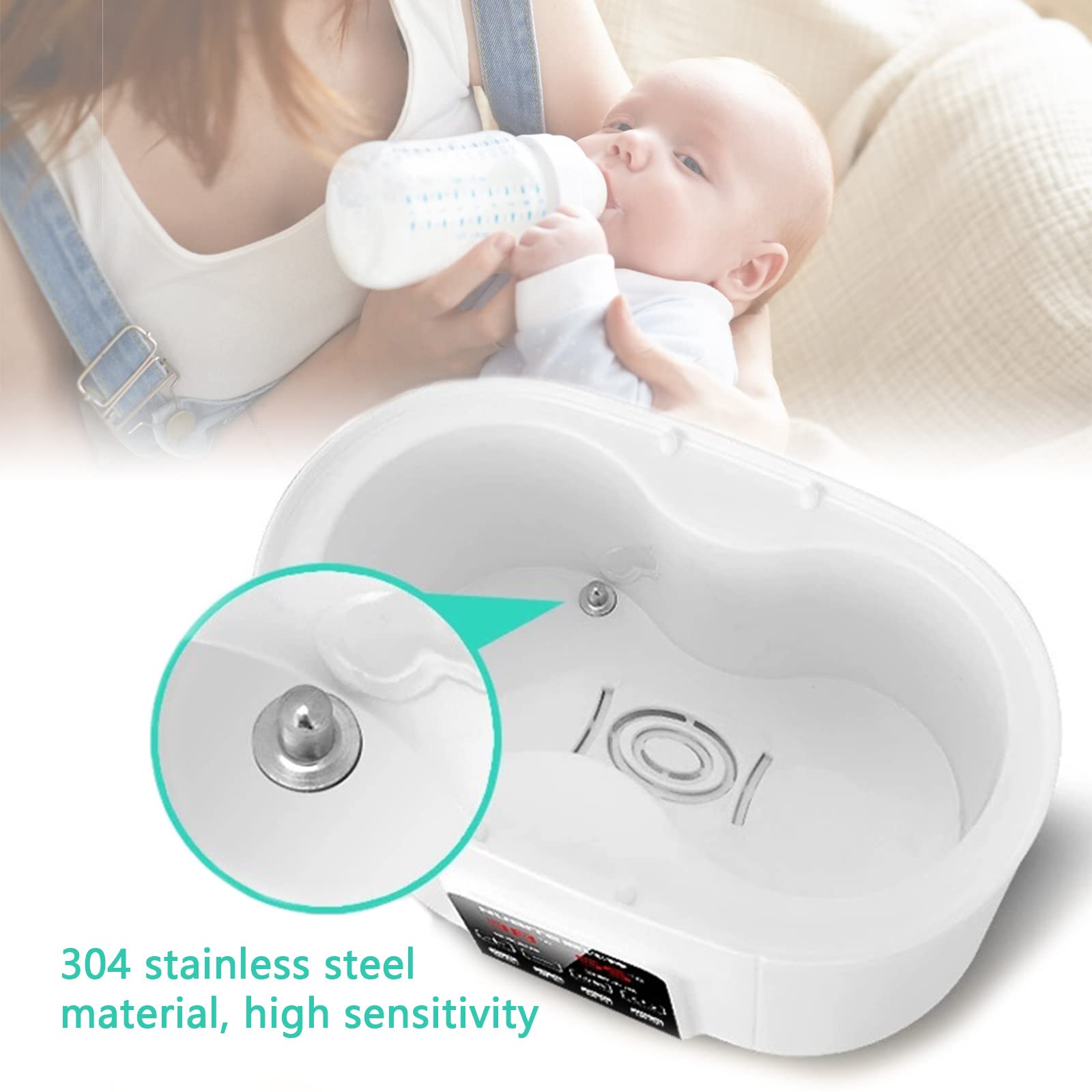 4-in-1 Flaschenwärmer, Sterilisator, Dampfgarer & LCD, BPA-frei | Milchwärmer für Muttermilch & Beikost, Doppelflaschen, Timer, Auftauen & Warmhalten – ideal für unterwegs & Nachtfütterung