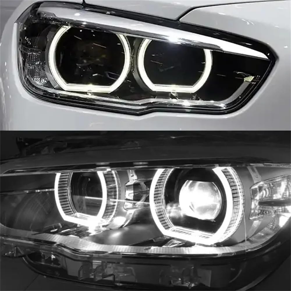 63117428425/7428425 Modulo lampada LED Angel Eye per BMW Serie 1 F20 F21 LCI 114d 116d 116i 118d Faro LED Angel Eye Bianco DRL Luce di marcia diurna 3 pin 6 pin (3 pin)