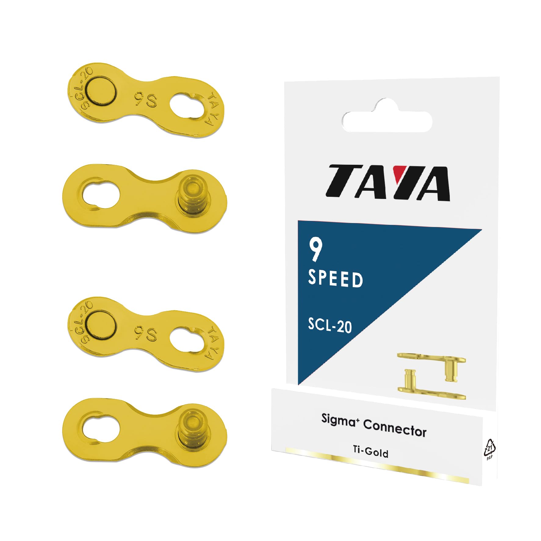 Sigma Pro Taya Chain Link タヤタヤ TAYA Speed Bicycle Chain Connector Links,  SCL-20, Sets Pack (