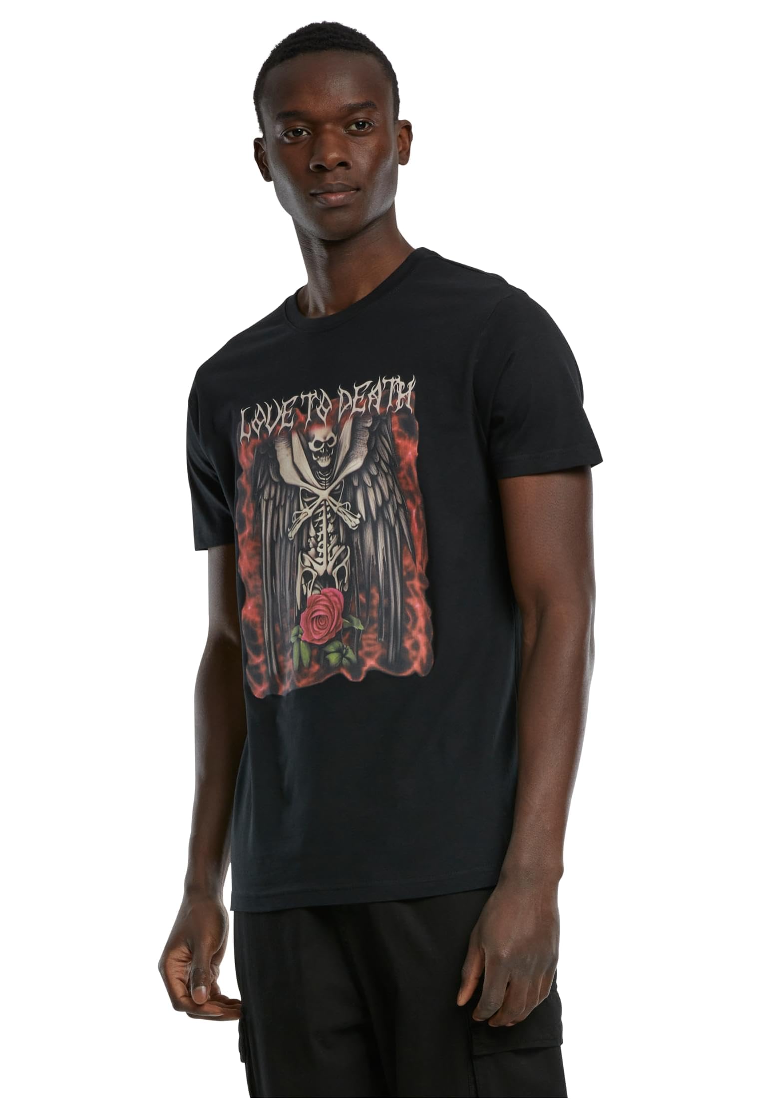 Mister Tee Men's Black T-Shirt, M
