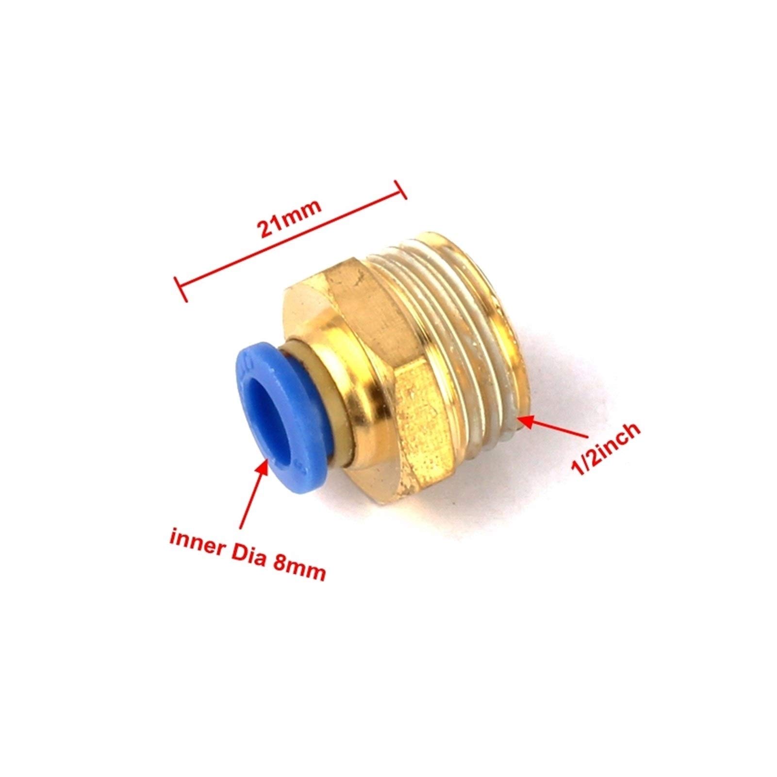 WHALE Raccordo QuickConnect per rubinetto con filettatura maschio 1/2 WX1515-SB solo 10,95 € | SVB