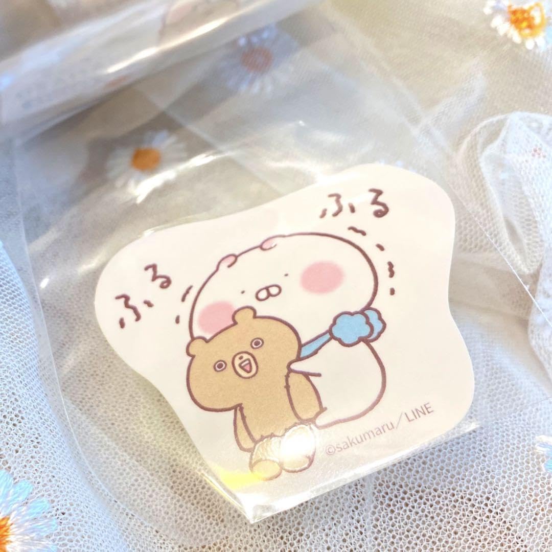 【新品未開封】うさまる　ノベルティバッチ&ステッカー　セット 61RCoXt0sbL._UF894,1000_QL80_.jpg