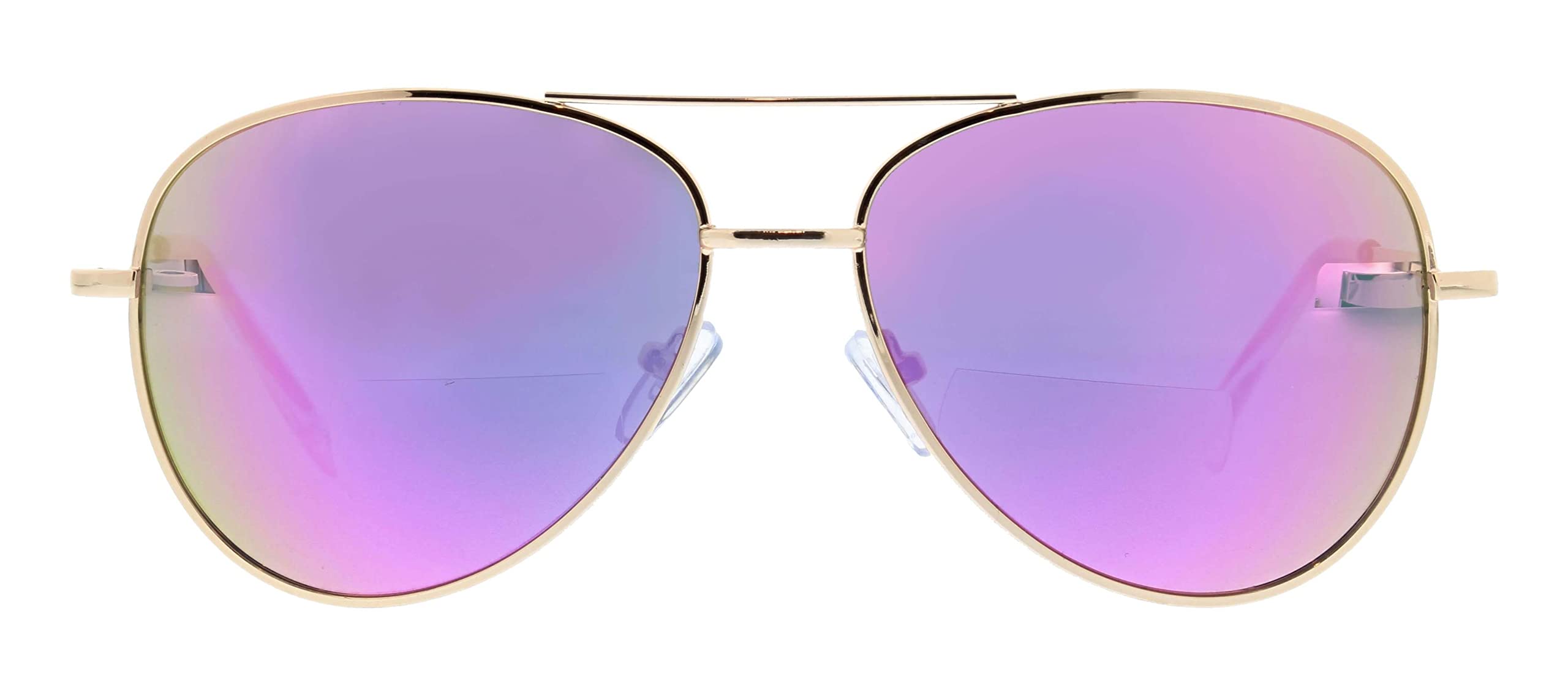 Peepers Women's Heat Wave Sun-Yellow Aviator Sunglasses, Gold and Yellow, 56 mm