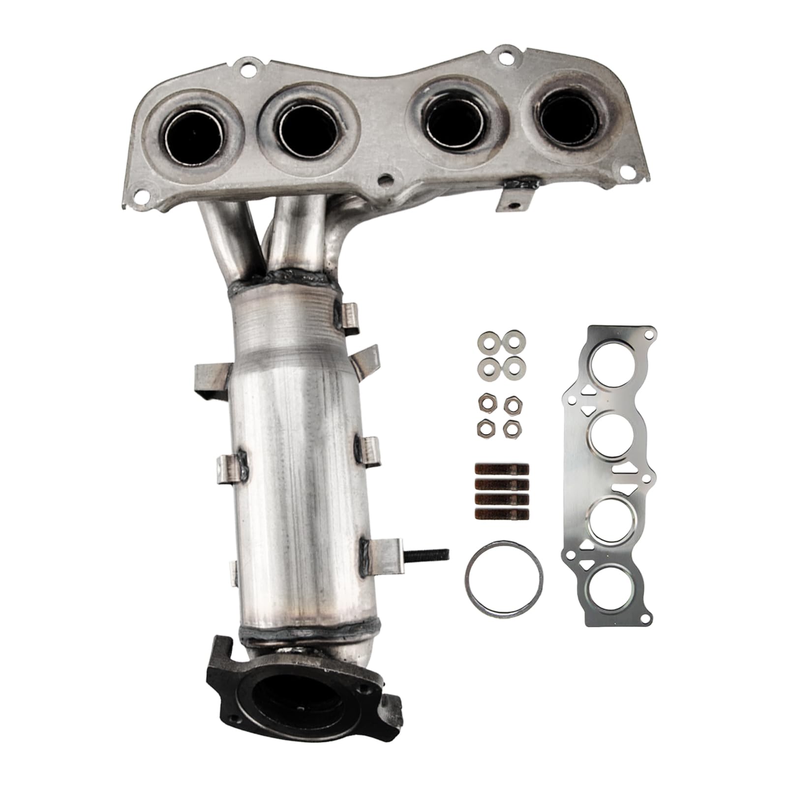 40587 Catalytic Converter Compatible with Camry 2002-2006, Solara 2002-2006 2.4L, EPA Compliant Catalyst Converter, Direct-Fit High Flow Catalytic Convertor, 1pcs