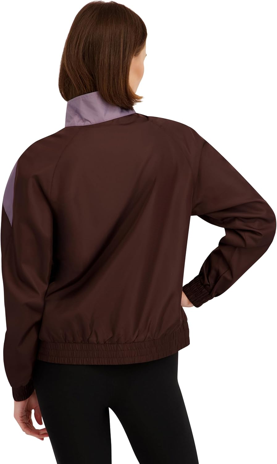 Reebok womens Polar Fleece Lined Windbreaker Jacket - Image 3