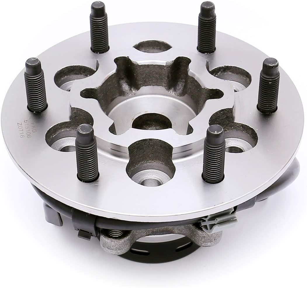 FKG 515106 (2WD ONLY) Front Left Wheel Bearing Hub Assembly fit for 2004-2008 Chevy Colorado, 2004-2008 GMC Canyon, 2006 Isuzu I-280, 2007-2008 Isuzu I-290, 6 Lugs W/ABS