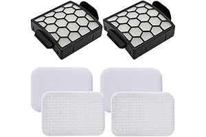 LLHome 2 HEPA +2 Foam Filters For Shark Navigator Pet Plus NV150,...