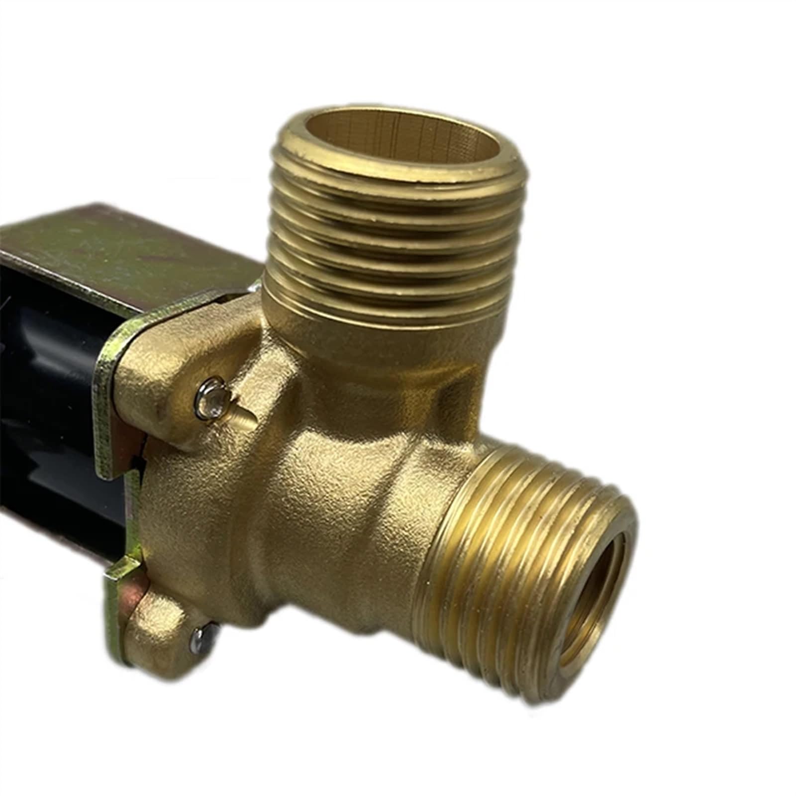 Zawór elektromagnetyczny 220 V DC 12 24 DN15 G1/2 1/2'' mosiężny elektryczny przełącznik wlotu wody normalnie zamknięty z filtrem (220V-NORMALLY Closed)