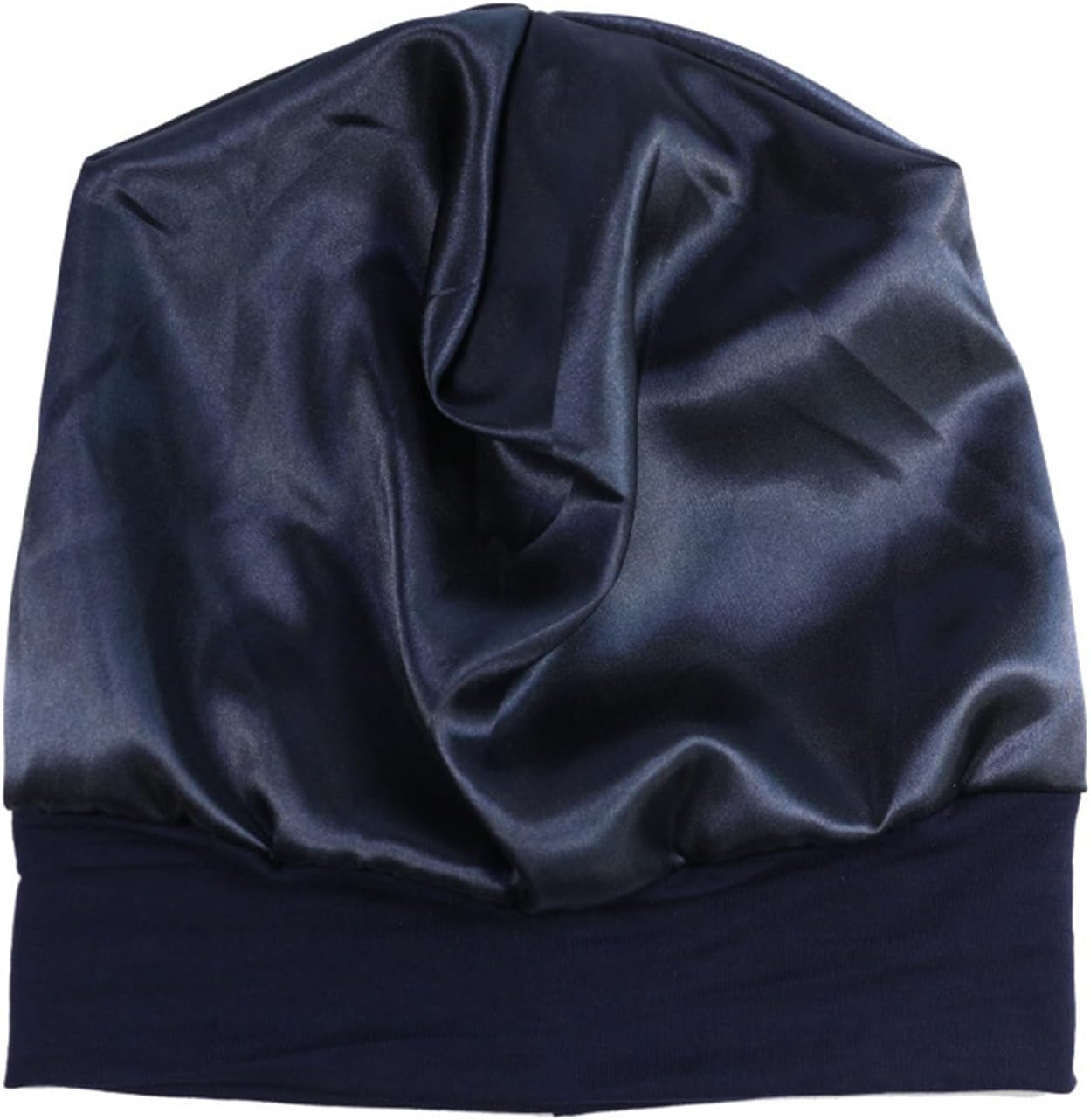 Hat Elastic Wide Brimmed Pullover Cap in Cotton for Casual Occasions Unisex Slouchy Hat