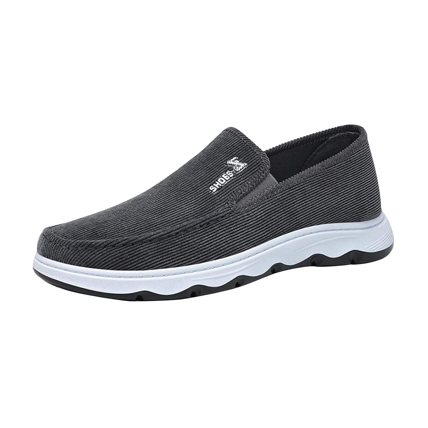 Mens Casual Slip on Walking Loafer Shoes -Mesh Tennis Work Sneakers Sports Gym Running Shoe Footwear