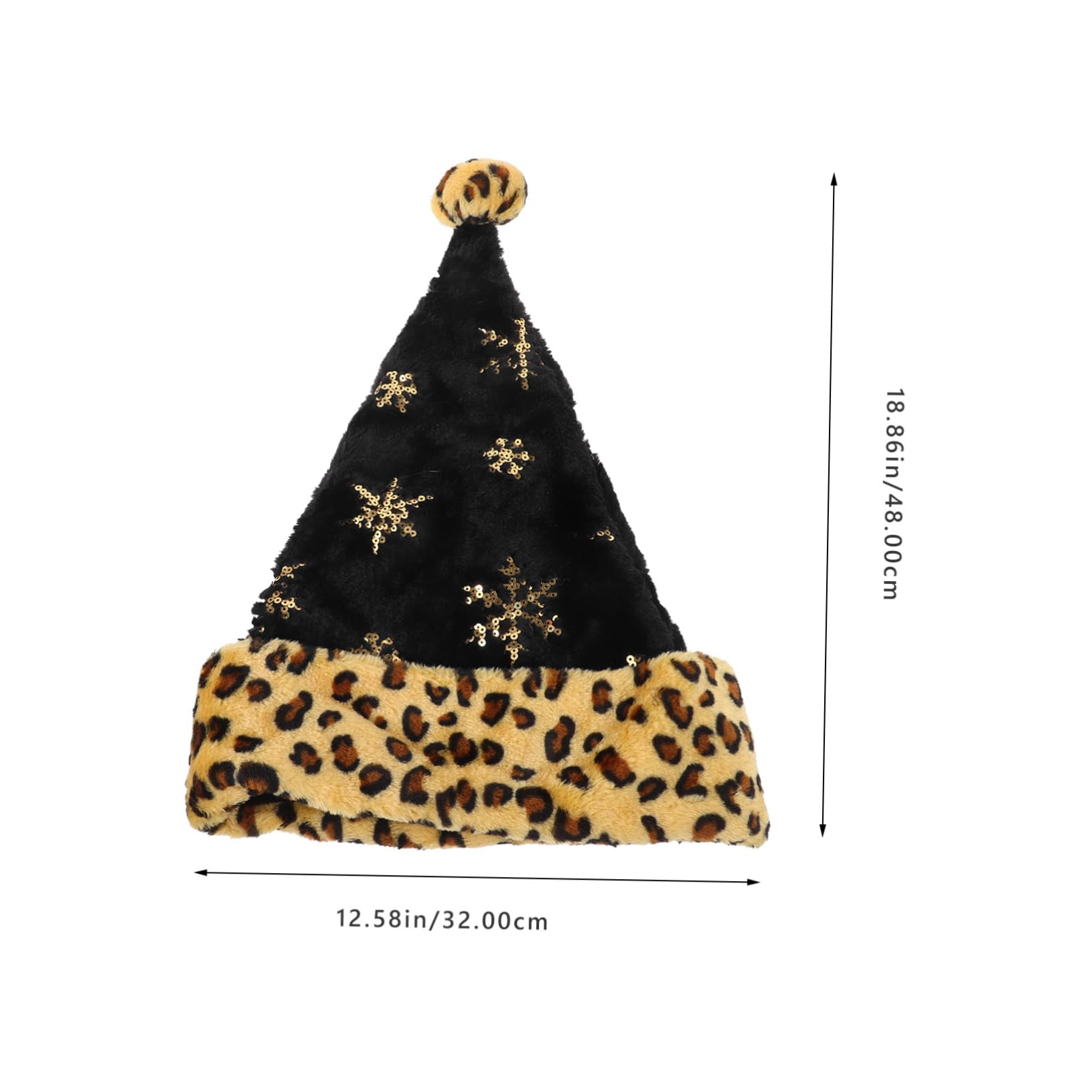 GALPADA 5piezas Sombrero De Navidad De Plush Para Adultos Accesorio Festivo De Fiesta Para Celebraciones y Fotografía Navideña