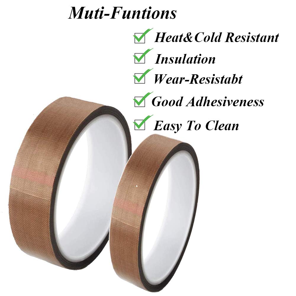 LWZko 2 Pièces Ruban Adhésif Haute Température, Ruban