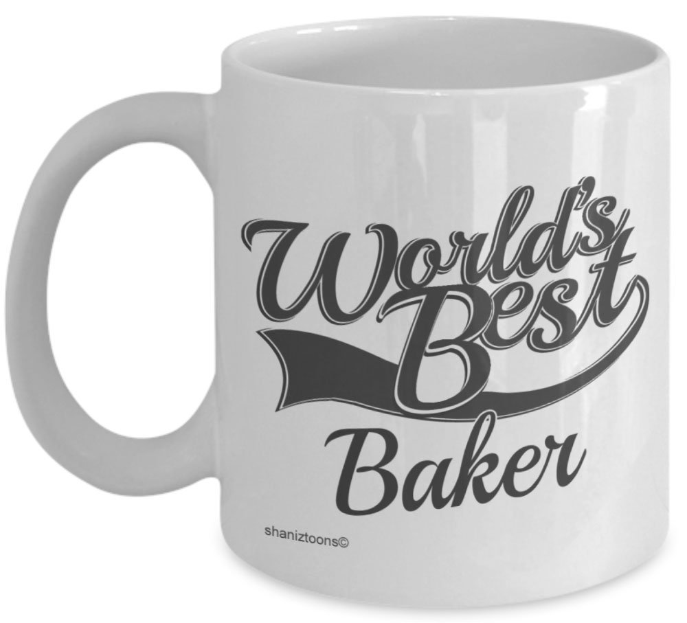 Baker World's Best Novelty Gift Mug