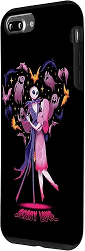 Vista 29 de iPhone 12 Pro Max Disney The Nightmare Before Christmas Jack Sally Scary Love Case