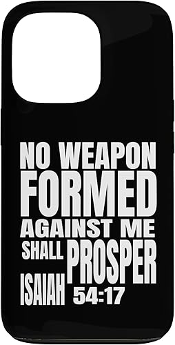 iPhone 13 Pro No hay arma formada contra mí prosperará Isaías 5417