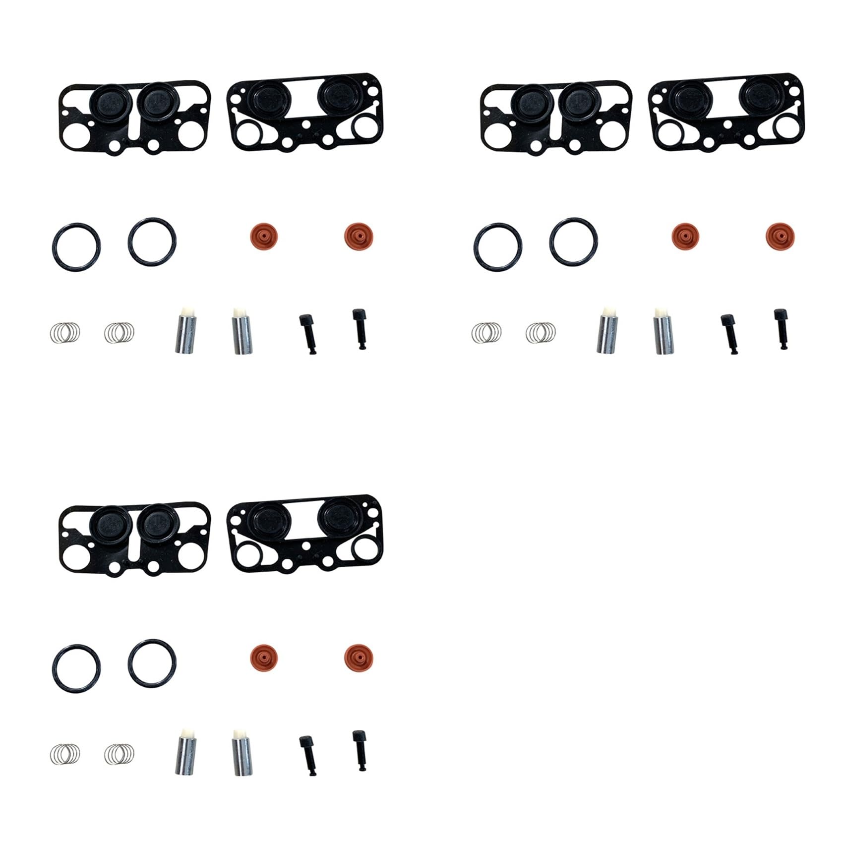 Jnchdghwa Black 3X Le20 Electric Pulsator Repair Kits Milking Machine Livestock Inner Lining Equipment Parts
