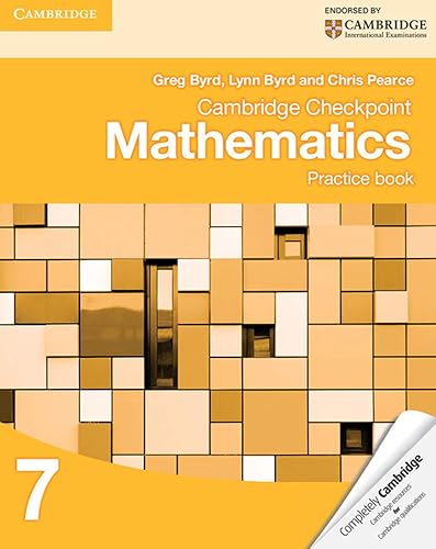 Cambridge Checkpoint Mathematics Practice Book 7 (Cambridge International Examinations)