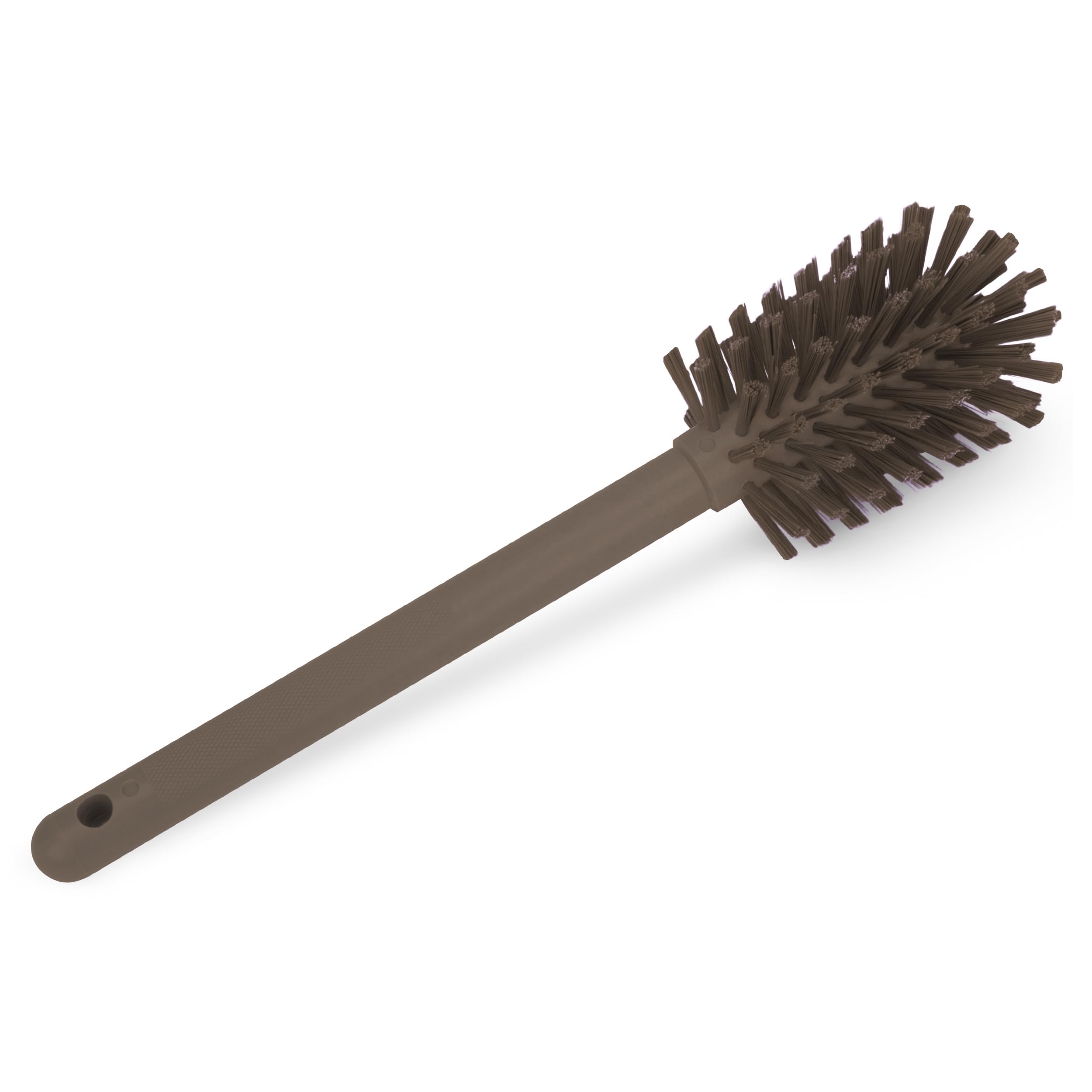 Brosses à bouteille Marron 30,5 cm avec poils denses pour récurer le fond