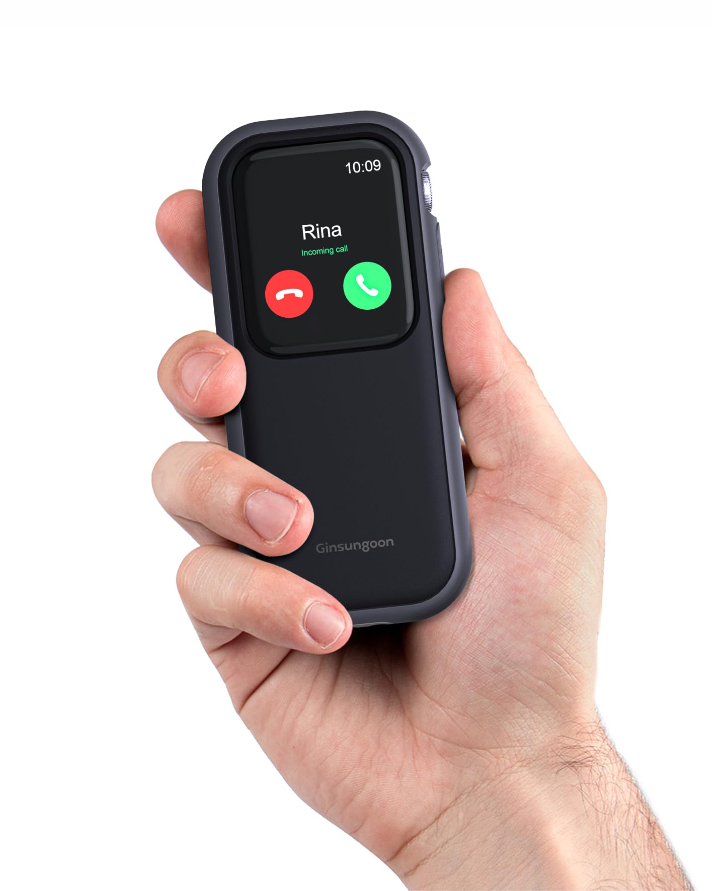 Ginsungoon Compatible with Apple Watch Case Series 9 (45mm)- Turn Your Apple Watch into a Smartphone Replacement & Reduce Mobile Phone Dependency (