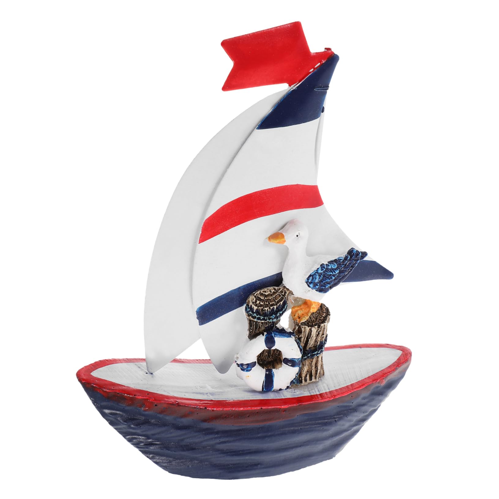 Amazon.co.jp: LIFKICH 木製ヨット模型 室内装飾用品 帆船 工芸品