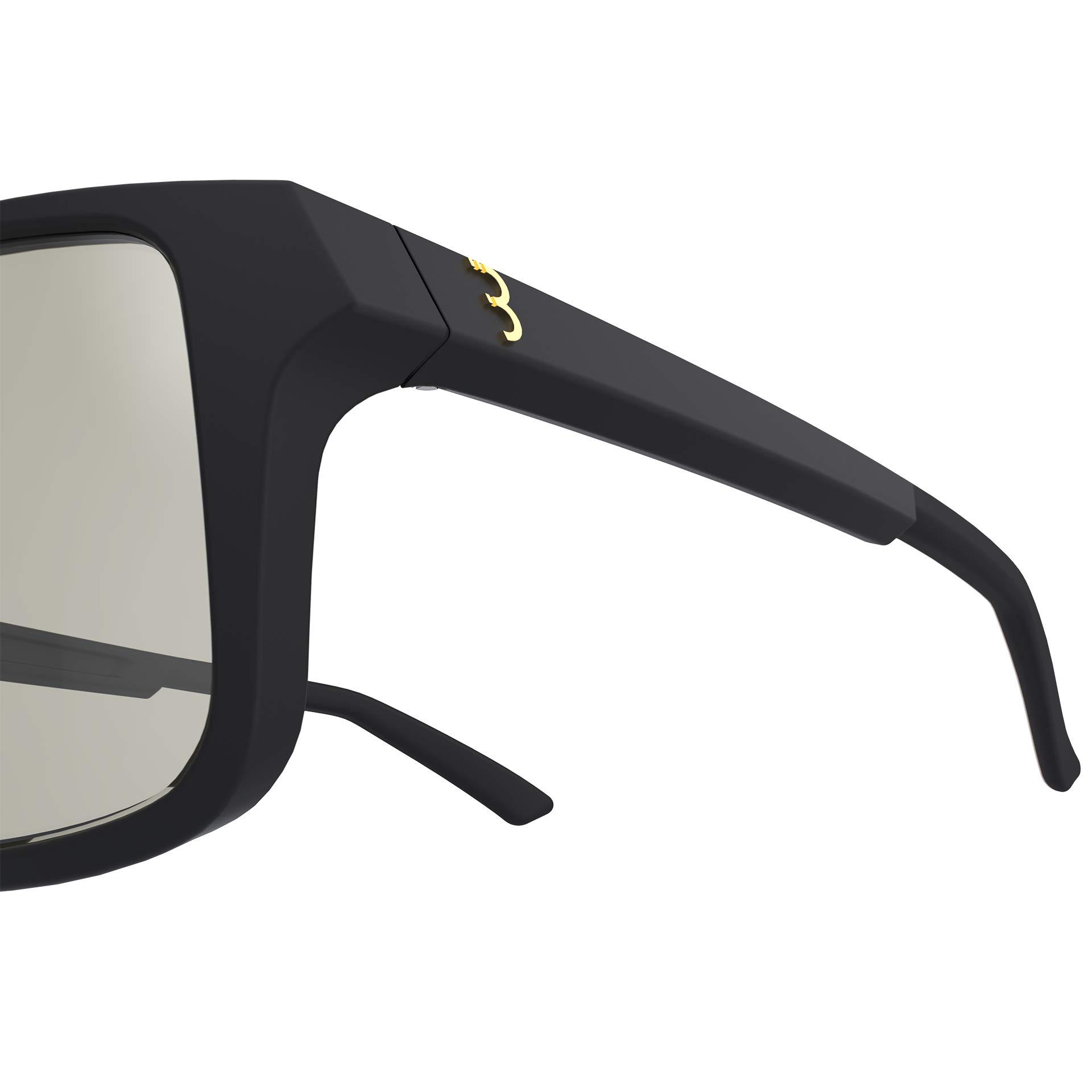 BBB Lunettes, Verres photochromiques, Transmission de la lumière (catégorie 0-3) VTT vélo de Route Urban E-Bike Multi-Sport Noir Mat Spectre PH BSG-66PH, Taille Unique