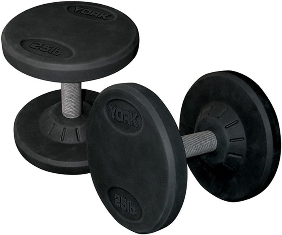 York Rubber Pro Style Dumbbells