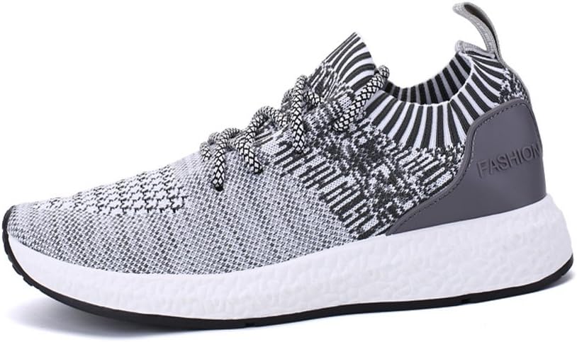 Happstore Men Knit Running Sport Shoes Casual Lightweight Athletic Sneakers Breathable Cloth On Gym Walking Shoes