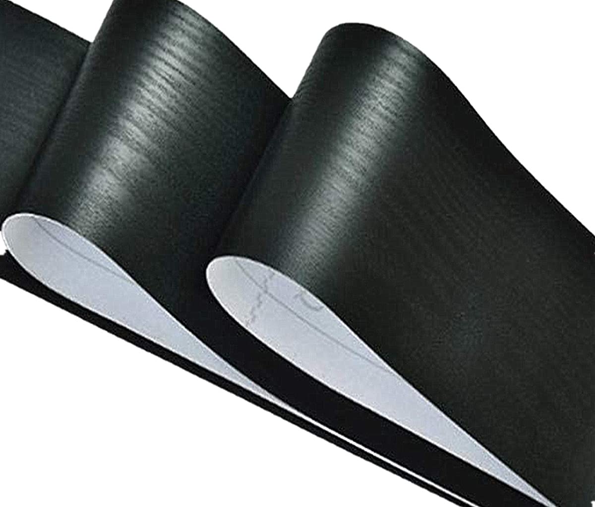 Buy Peel Stick Black Wood Textured 10 Meters Wallpaper Border Molding