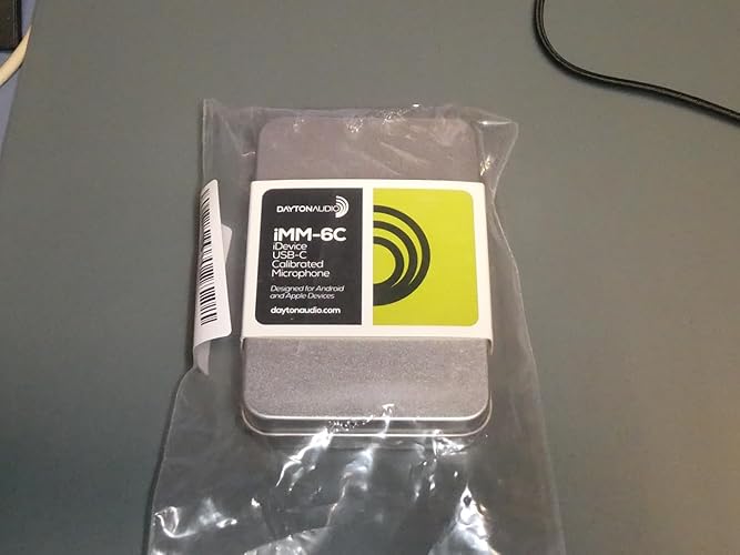 Dayton Audio iMM-6C キャリブレーション測定 USB-C マイク