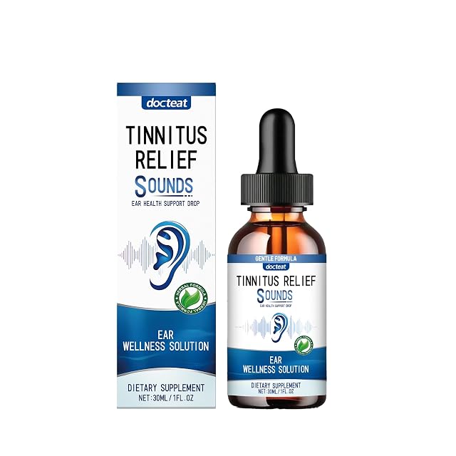 Tinnitus Relief Ear Drops Specially Designed for Tinnitus Care Drops Support Ear Comfort and Hearing Clarity Effectively Relieve