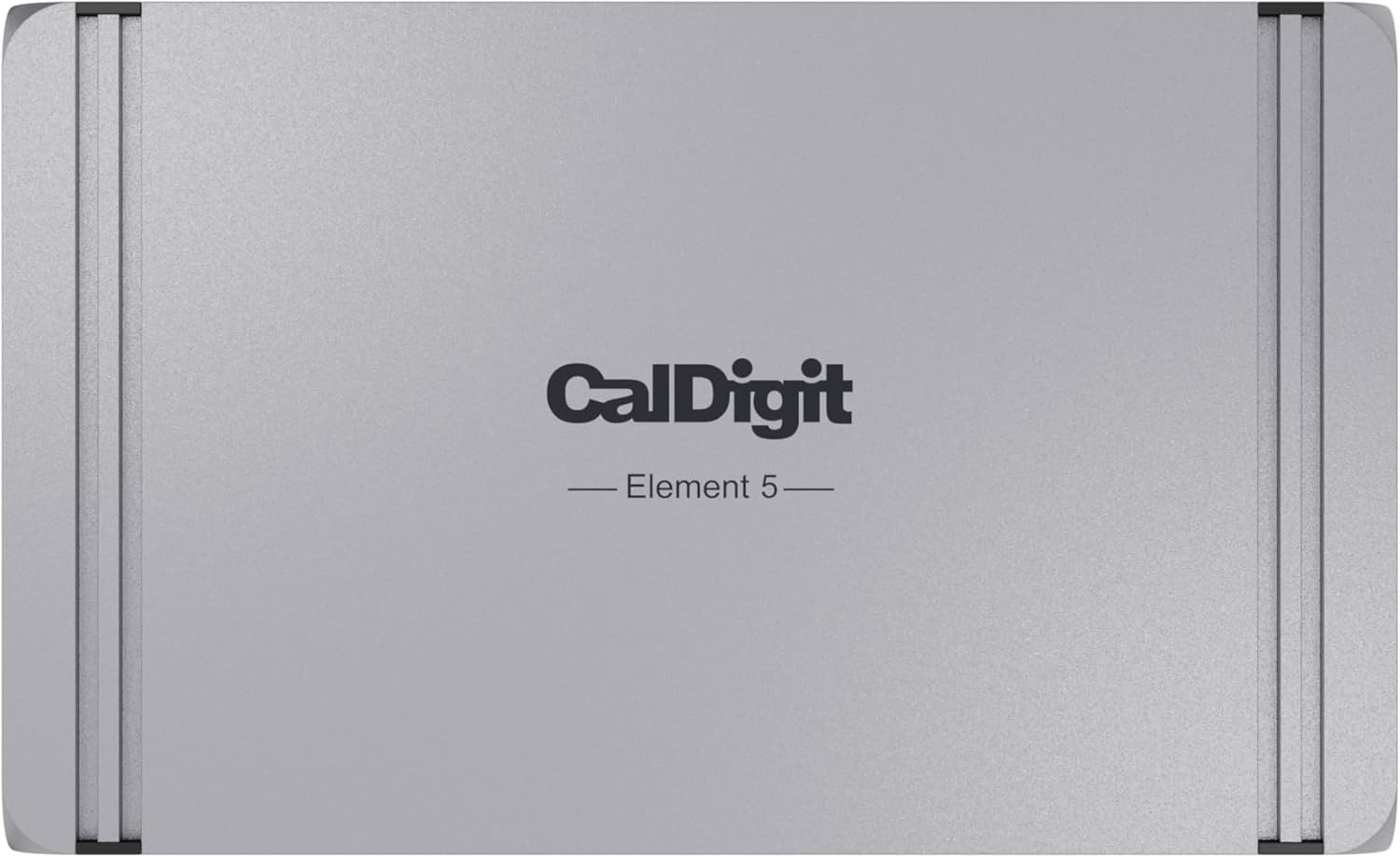 CalDigit E5 – Thunderbolt 5 Element 5 Hub – 9 porte, 4 x Thunderbolt 5/USB4 v2 porte, 3 x USB-A & 2 x USB-C 10 Gbps Ports, Single 8K, Dual 6K/8K, Oro Dual 4K@240Hz Displays, 90 W Charging, 0,8 m Cavo