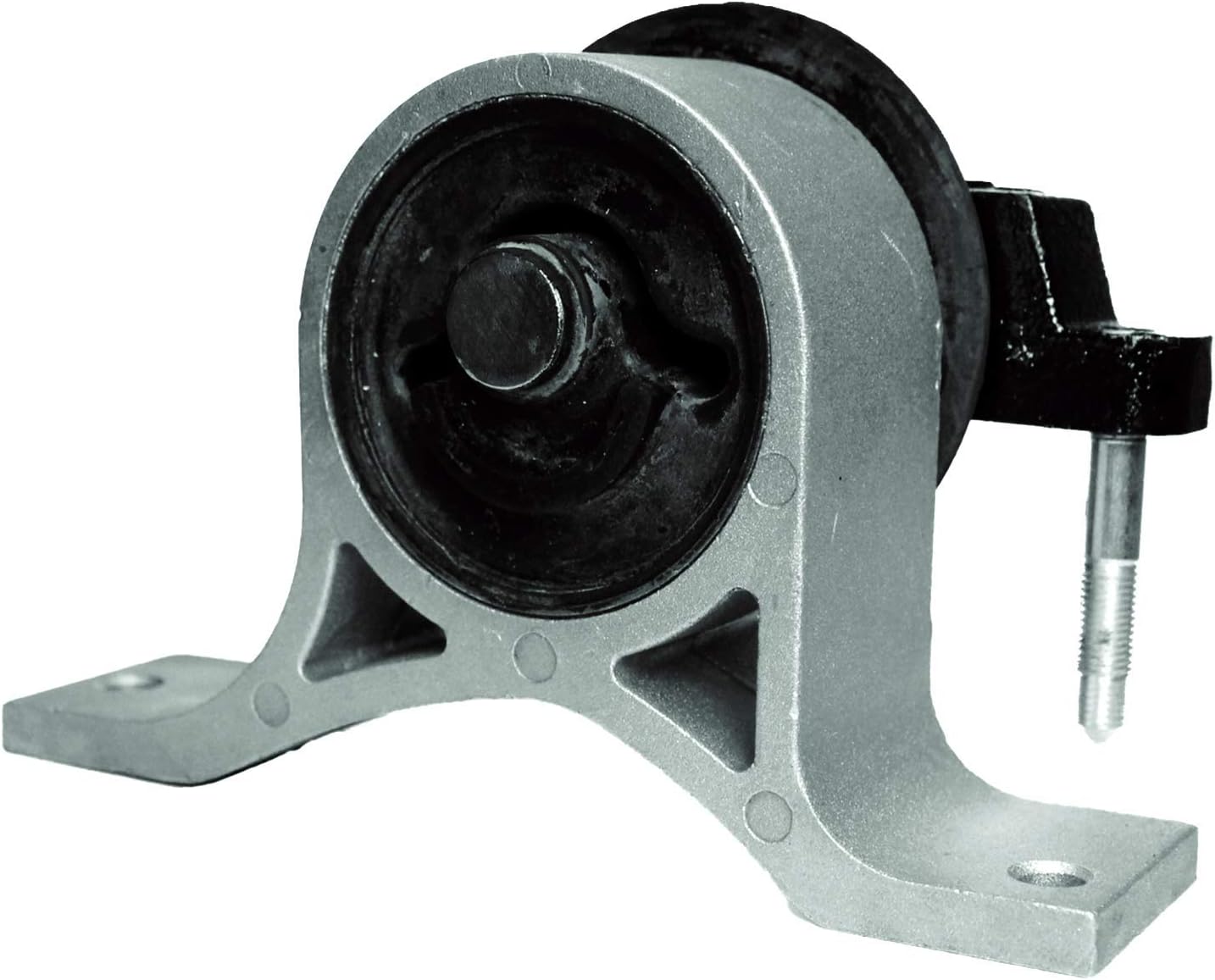 DEA Products A7342 Front Right Engine Mount, Silver and Black