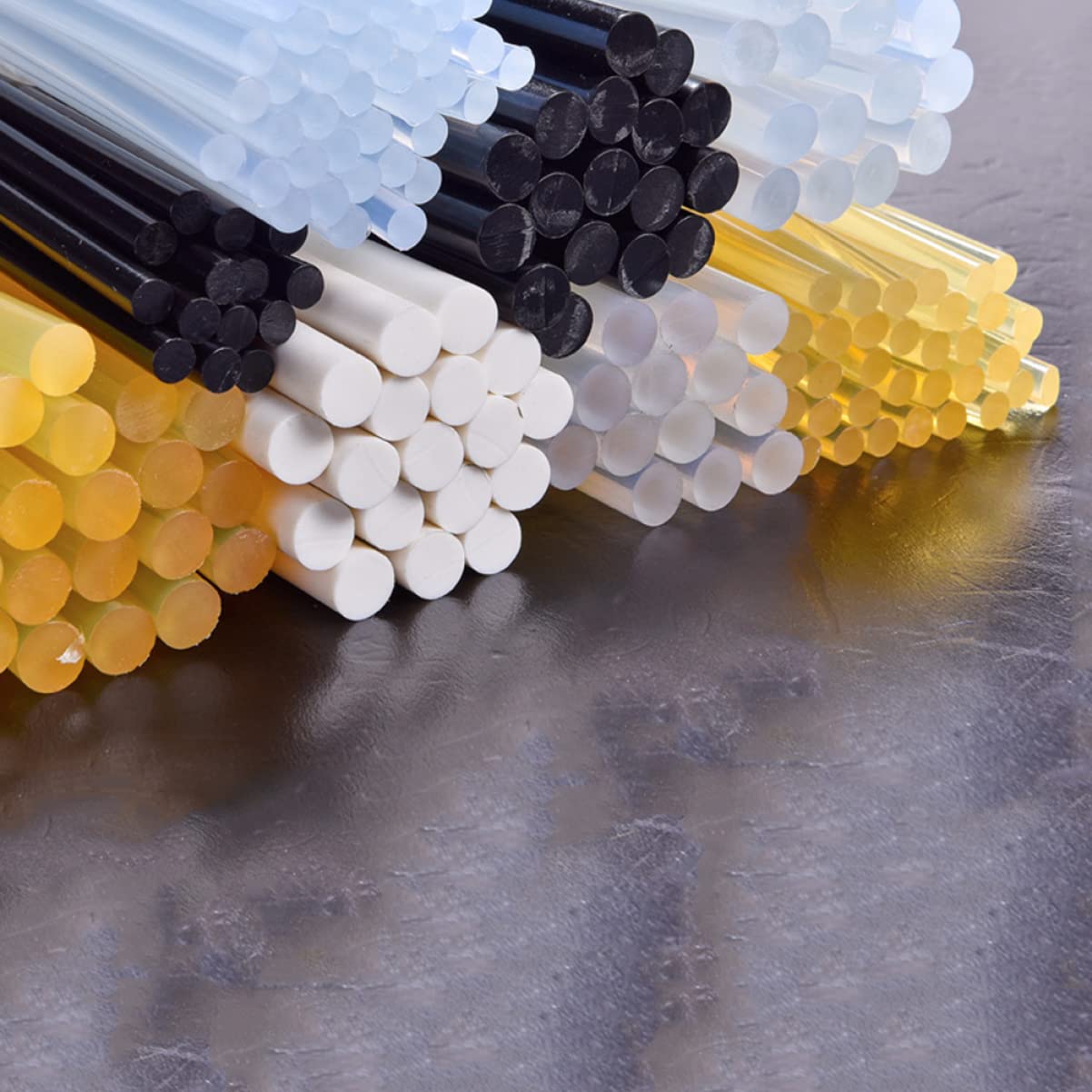 100pezzi Stick Di Colla Caldo Trasparente Forte Strisce Di Colla Adesivo Flessibile Per Legno Metallo Vetro Cartone e Altri Materiali Di Incollaggio