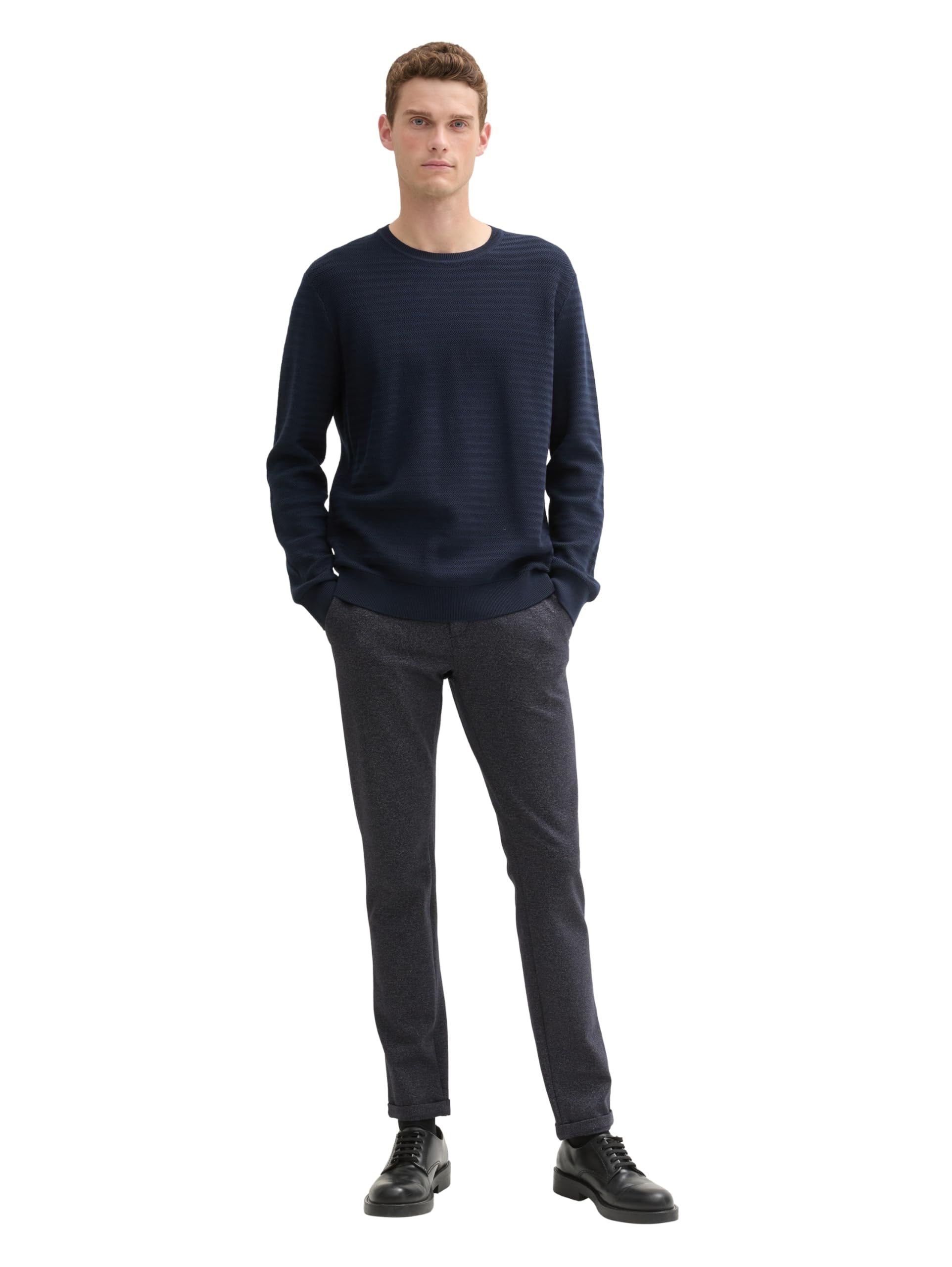 Tom Tailor Herren Jersey Travis Slim Fit Chino Hose – Bild 5