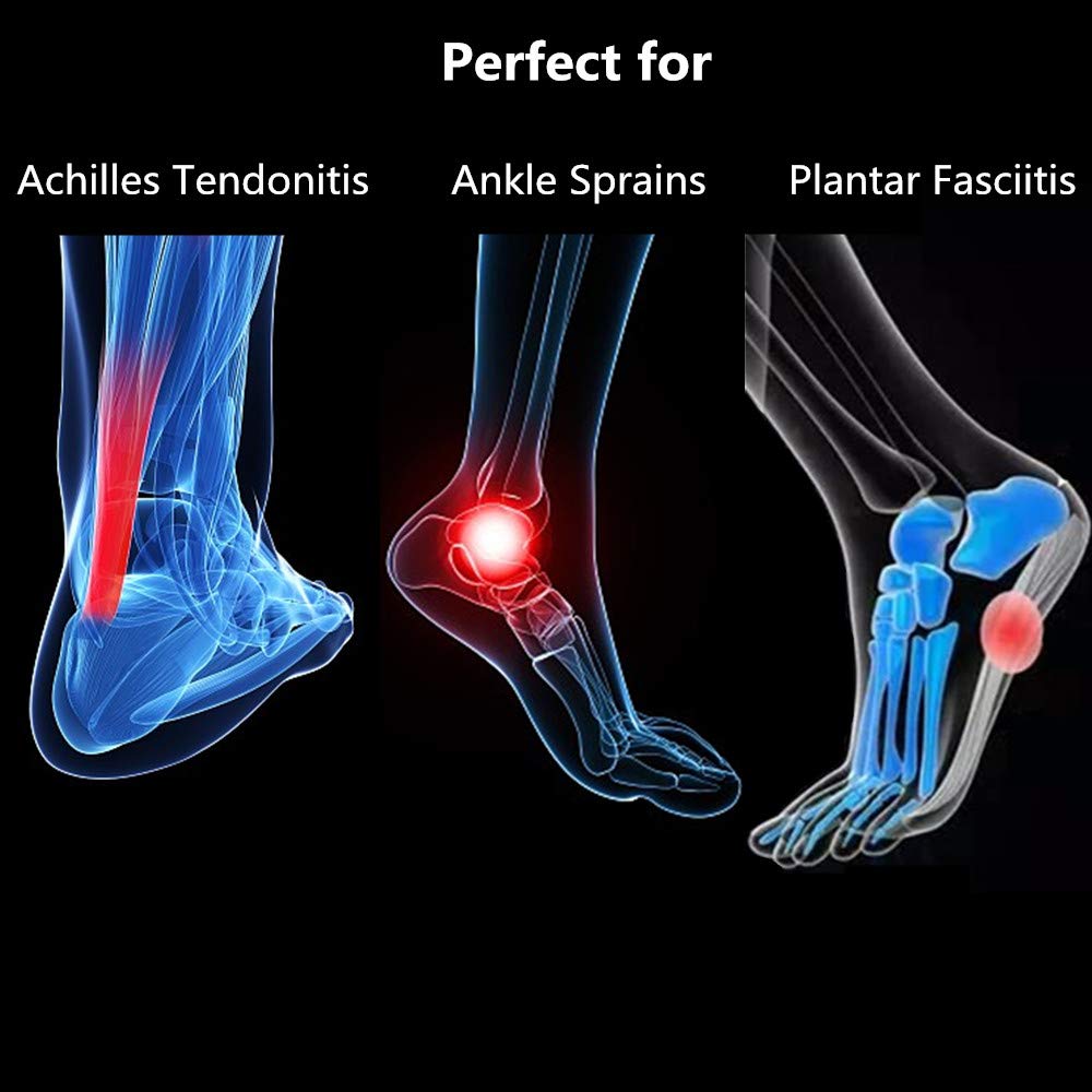 Foot Ice Gel Pack Wrap for Ankle Heel and Calf Hot Cold Compress Great for Sprained Ankle