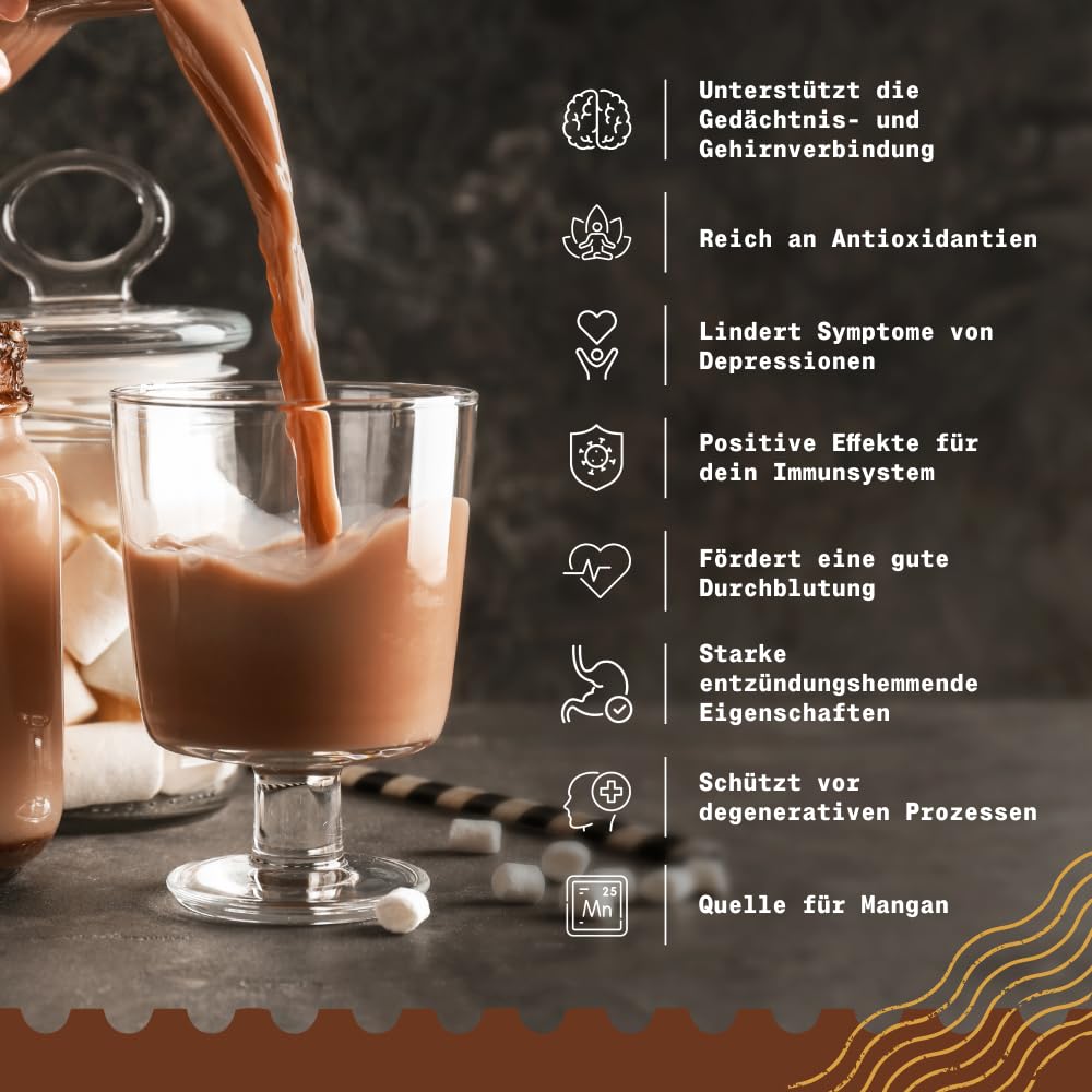 NaturaleBio Kakao Pulver Bio 1kg Organic Cacao Pulver Roh Ungesüßt