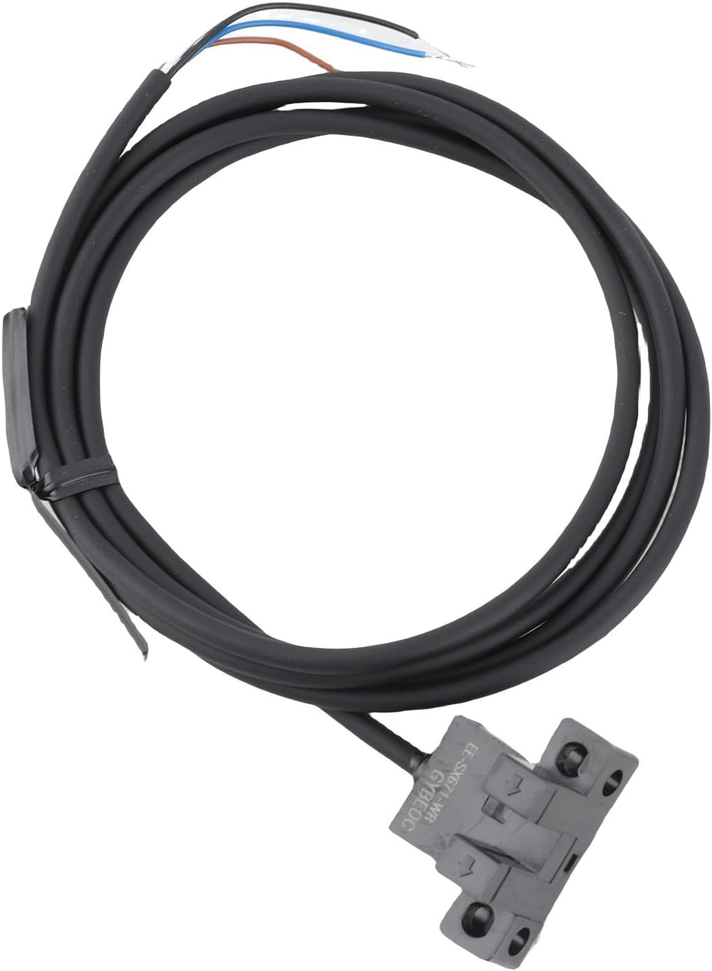 JTLB 5Pcs Photoelectric Switch Sensor, U Shaped Slot Photoelectric Switch Accessory with NPN Output DC 5 24V for Detection of Opaque Objects on Conveyor Belt Packaging Machinery