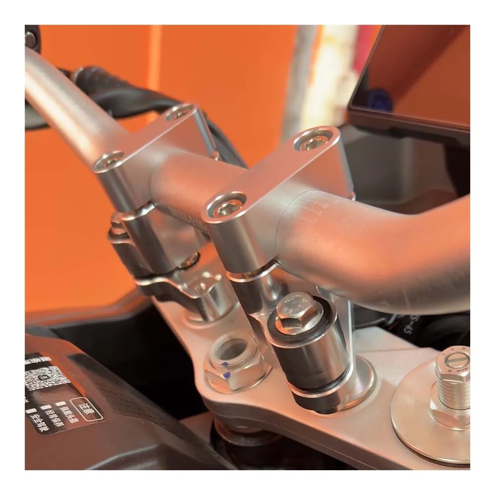 Elevadores Manillar Motocicleta para Macbor Montana XR5 XR 5 500 510 XR510 Accesorios Abrazadera de elevación del Manillar Base Montaje Barra Amortiguación Estabilizador