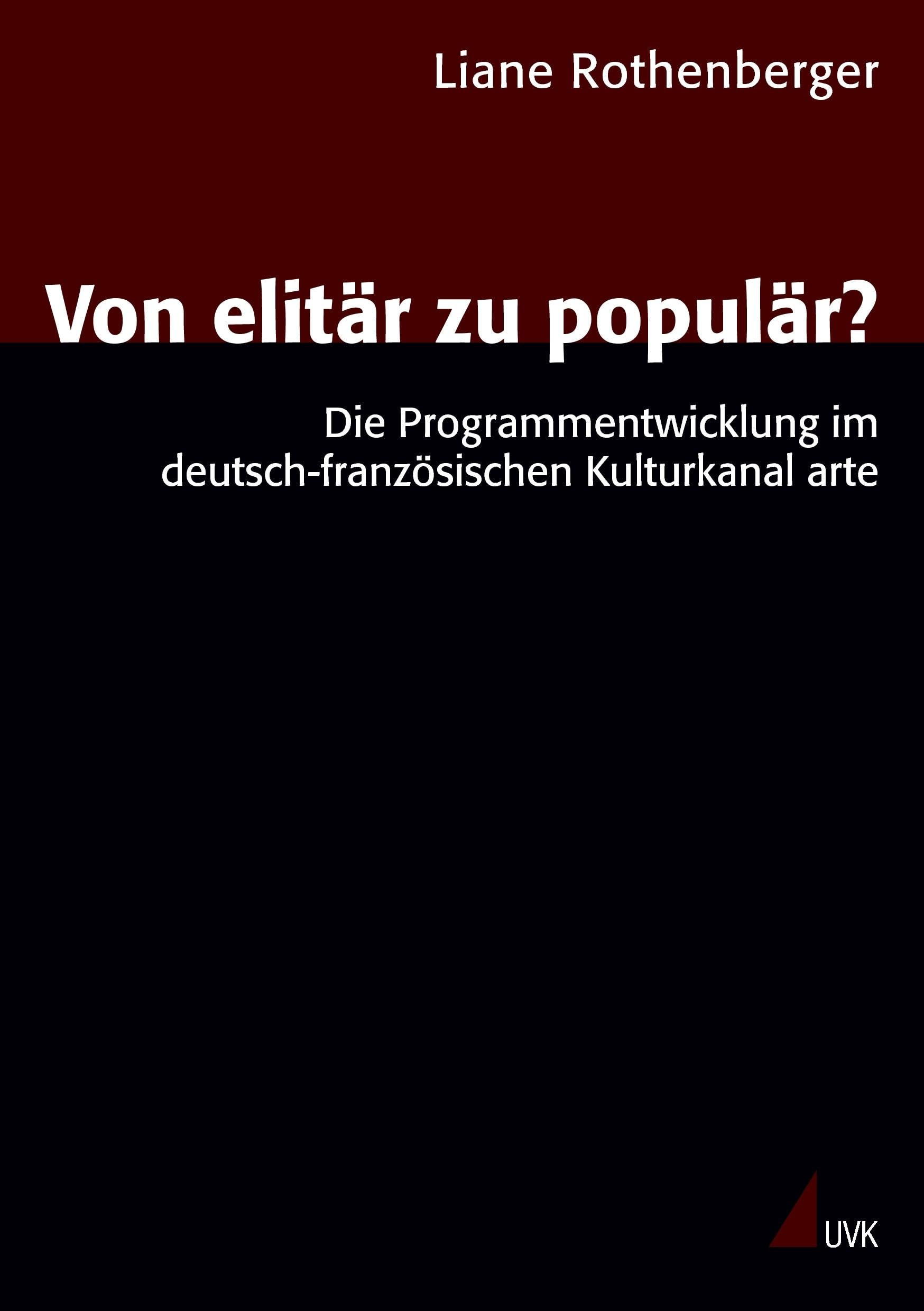 Livre de recherche sur la programmentwicklung arte et son évolution