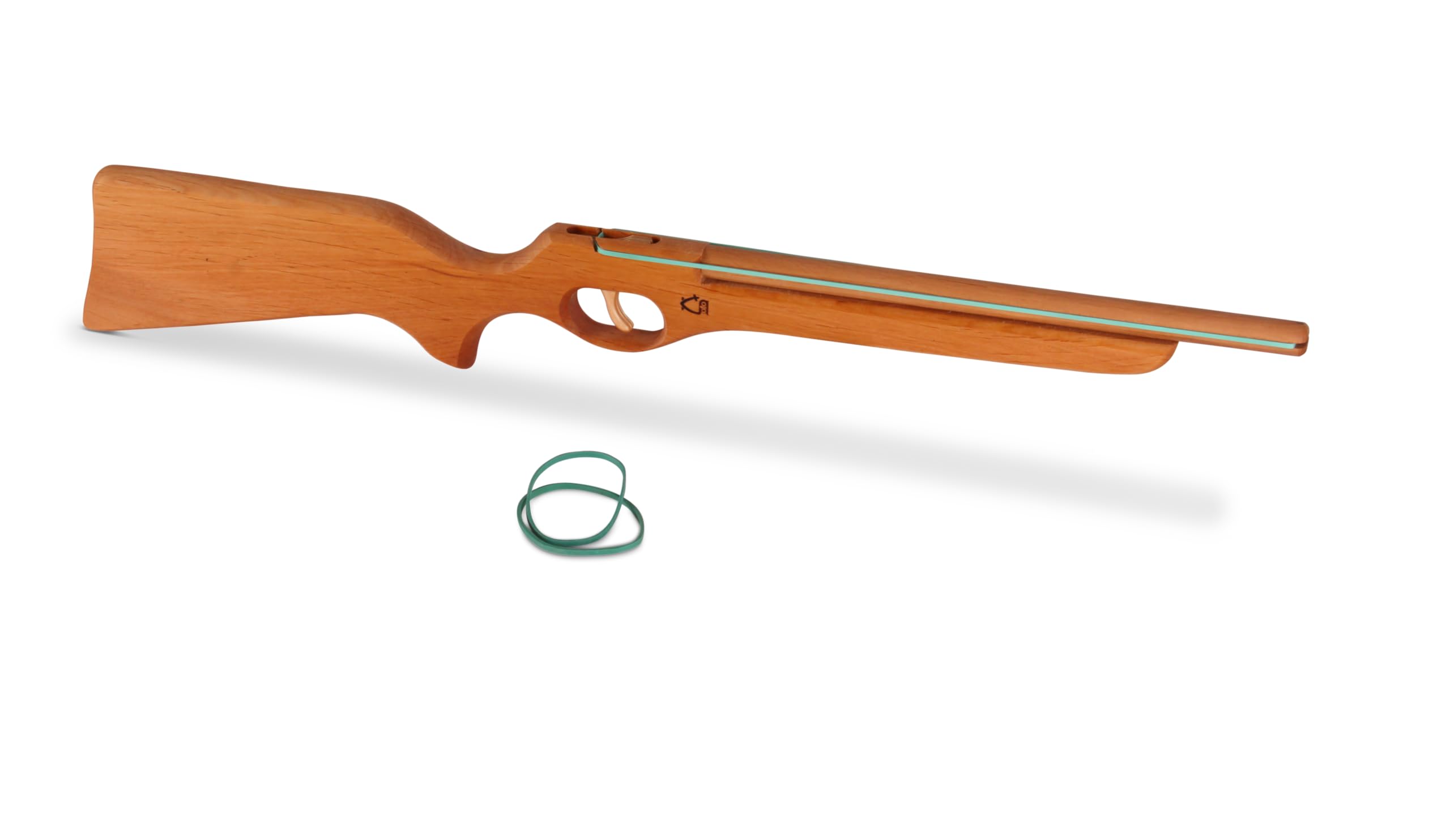 BestSaller- Pistolero Pistola de Madera para Disparar encías, Multicolor, 1 (UK) (1221)
