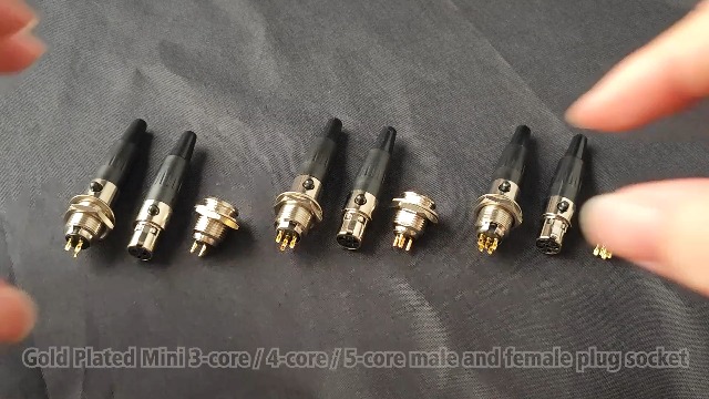 Amazon.com: onelinkmore DIY 3 Pin Mini XLR Connector TA3F Audio