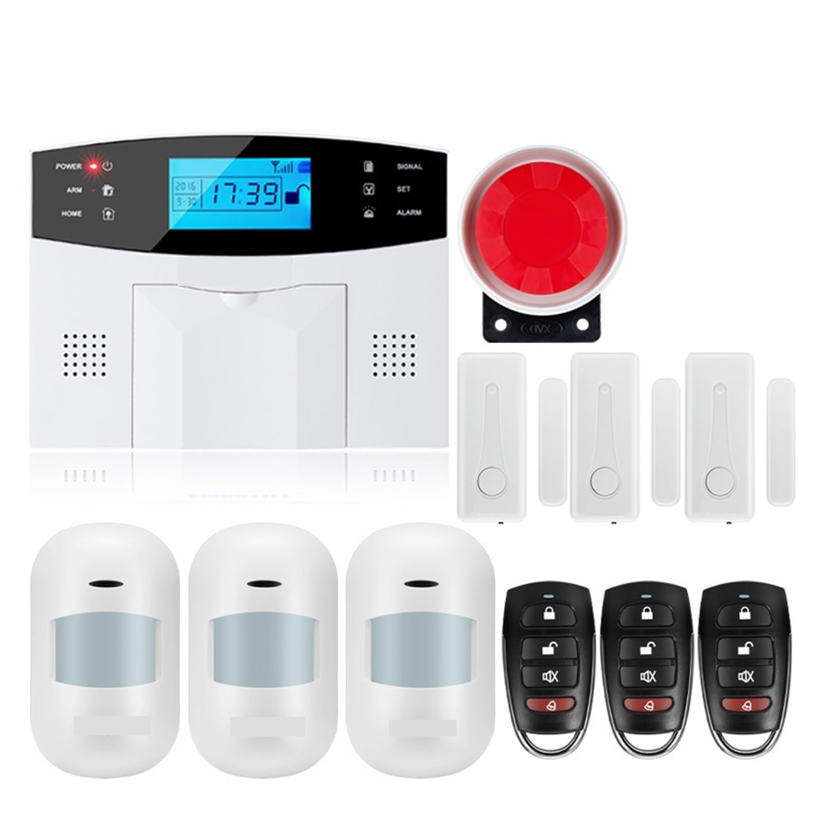Système d'alarme WiFi maison pour résoudre les pannes réseau avec alarme filaire autodial