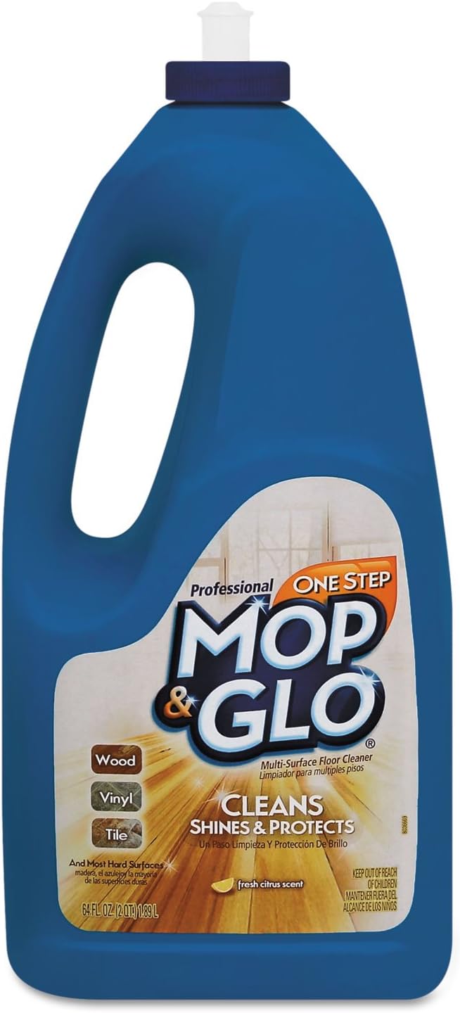 Mop & Glo Professional MultiSurface Floor Cleaner, 64 fl oz Bottle