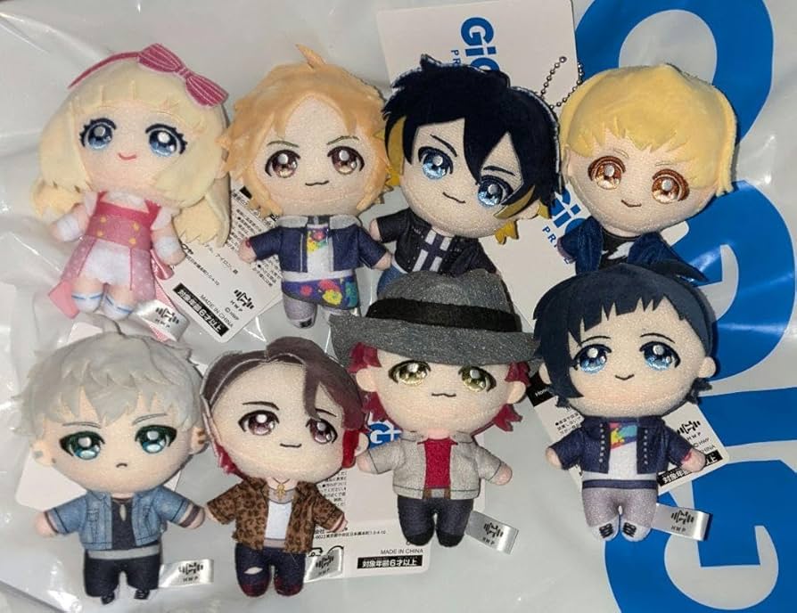 HoneyWorks マスコットぬいぐるみ gigo限定 全8種コンプリート HoneyWorks GiGO限定 マスコットぬいぐるみ 全8種コンプセット