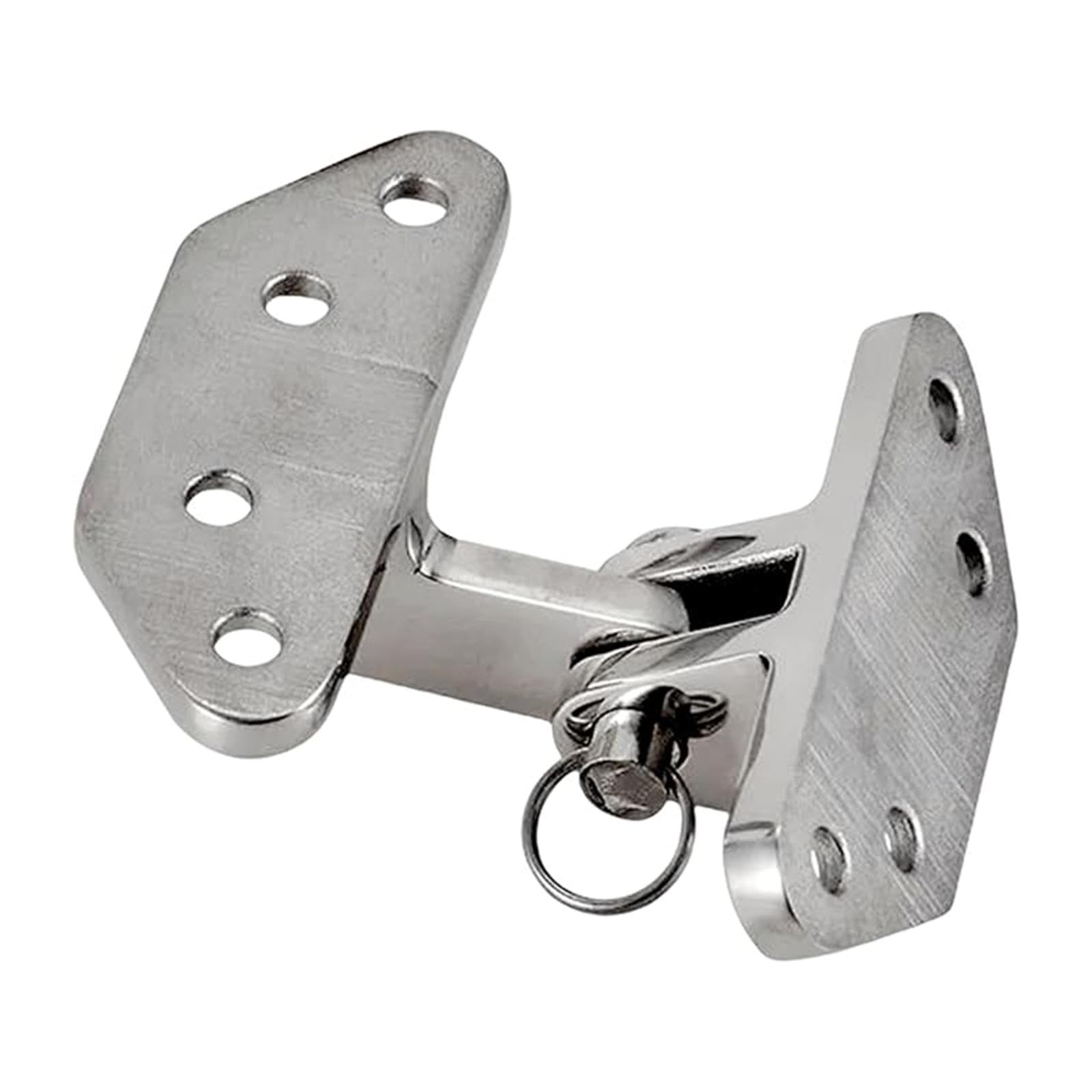 TopHomer Langer Reichweite Lukenscharnier, Scharniere Schwerlast Edelstahl Scharnier abnehmbaren Pin Schiff RV Zubehör Yacht Hardware Marine Hatch Hinge
