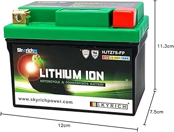 リチウムイオンバッテリーセット Amazon | SKYRICH リチウムイオンバッテリー (YTZ7S/TTZ7S互換