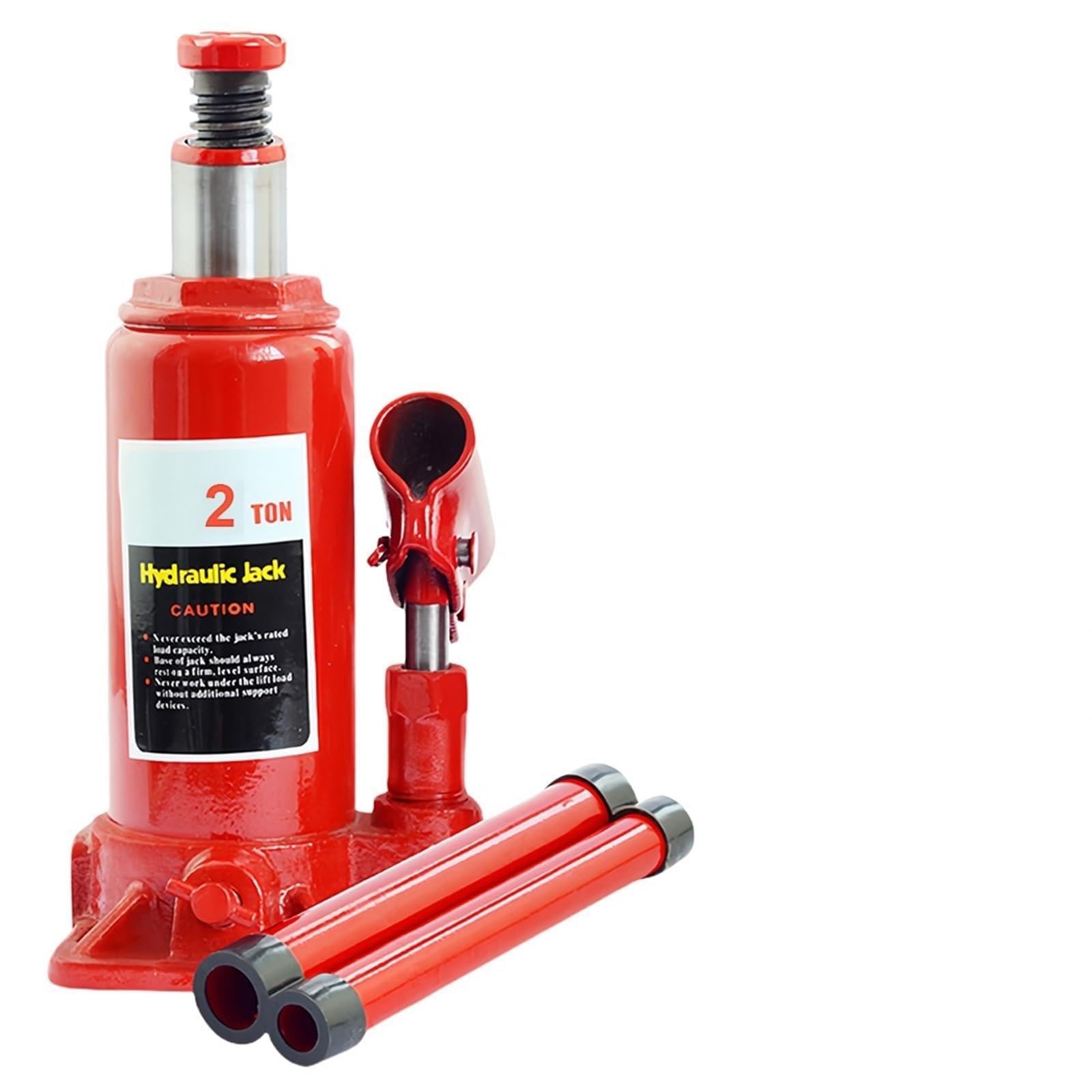 Hydraulic Jack, 2/5/10 Ton Hydraulic Bottle Jack Car Hydraulic Jack Welded Hydraulic Car Bottle Jack for Car Pickup Truck RV Repair(5 Ton)