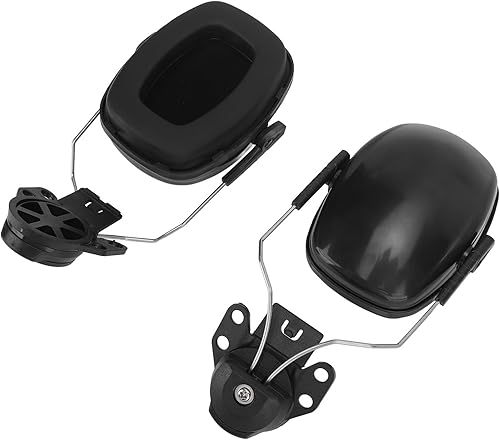 Miniatura 4 de Orejeras acoplables para casco con reducción de ruido de seguridad, orejeras para construcción y registro, corte y lijado