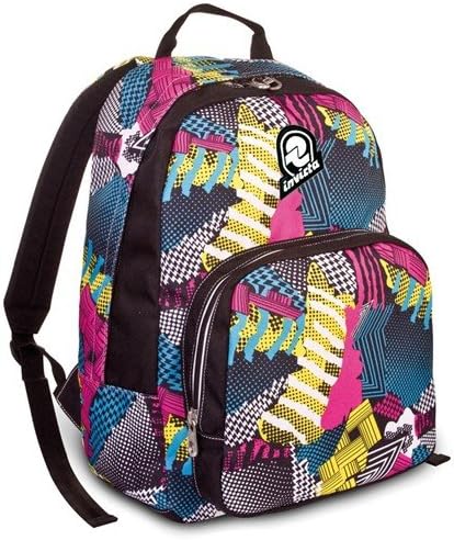 Zaino Invicta Ollie Fantasy GRS 27L - Riciclato, Con Tasca Porta Laptop, Blu