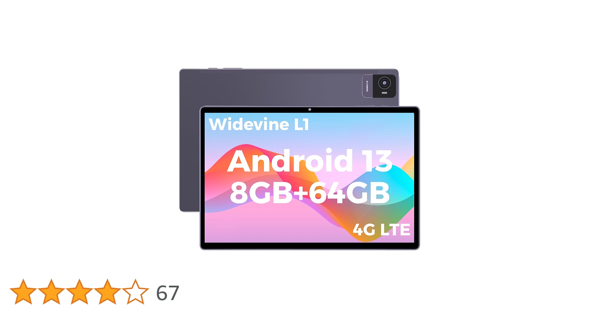 Amazon.co.jp: Android 13 タブレット 10.5インチ、VETOO V10